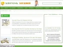 Sites similar to kronisksjukdom.com