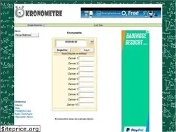 Sites similar to kronometre.org