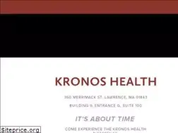 Sites similar to kronoshealth.com
