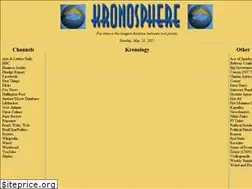 Sites similar to kronosphere.com