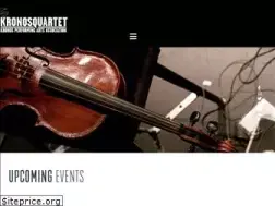 Sites similar to kronosquartet.org