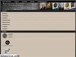 Sites similar to kronoszkiado.hu