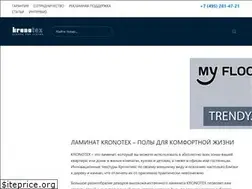 Sites similar to kronotex-floor.ru