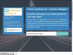Sites similar to kroonleveranciers.nl