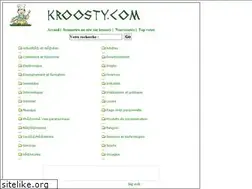 Sites similar to kroosty.com
