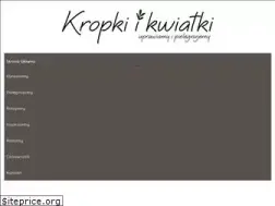 Sites similar to kropkiikwiatki.pl