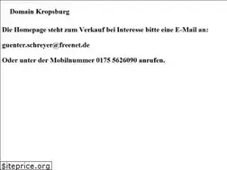 Sites similar to kropsburg.de
