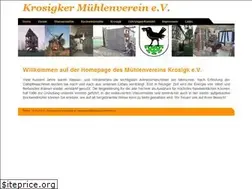 Sites similar to krosigker-muehlen.de