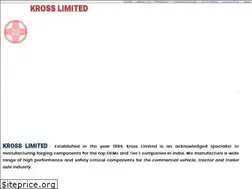 Sites similar to krosslimited.com