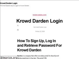 Sites similar to krowddardenlogin.com