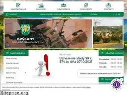 Sites similar to krskany.sk