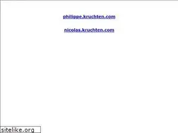 Sites similar to kruchten.com