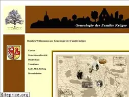 Sites similar to krueger-genealogie.de
