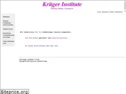 Sites similar to krueger-institute.de
