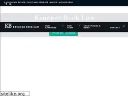 Sites similar to kruegerbecklaw.com