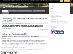 Sites similar to kruemmel-ww.de