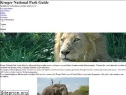 Sites similar to kruger-national-park-guide.com
