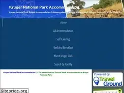 Sites similar to krugerparkaccommodation.com