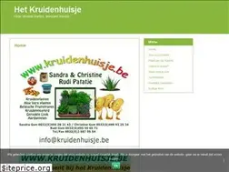 Sites similar to kruidenhuisje.be