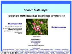 Sites similar to kruidenmassages.nl