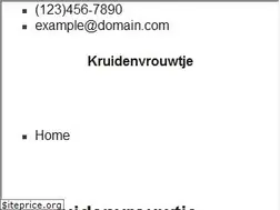 Sites similar to kruidenvrouwtje.nl