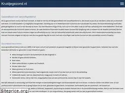 Sites similar to kruidjegezond.nl