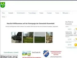 Sites similar to krummbek.de