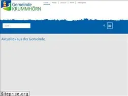 Sites similar to krummhoern.de