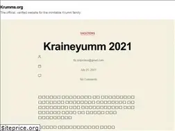 Sites similar to krumms.org