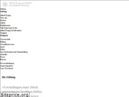 Sites similar to krupp-stiftung.de
