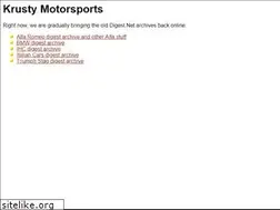Sites similar to krusty-motorsports.com
