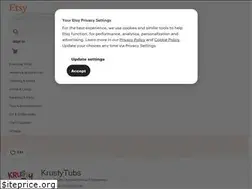 Sites similar to krustytubs.etsy.com