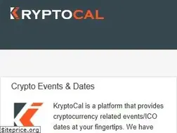 Sites similar to kryptocal.com