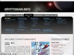 Sites similar to kryptonian.info