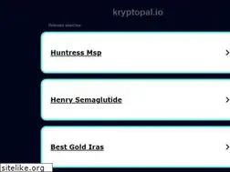 Sites similar to kryptopal.io
