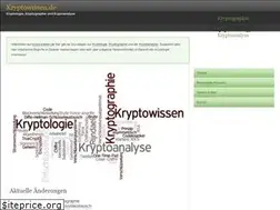 Sites similar to kryptowissen.de