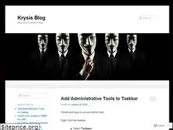 Sites similar to krysisblogz.wordpress.com