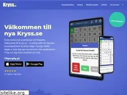 Sites similar to kryss.se