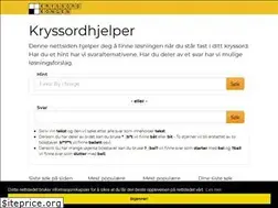 Sites similar to kryssordkongen.no