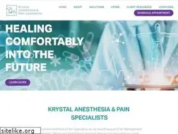 Sites similar to krystalanesthesia.com
