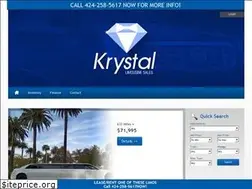 Sites similar to krystallimousinesales.com