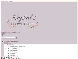 Sites similar to krystalsflowershop.net
