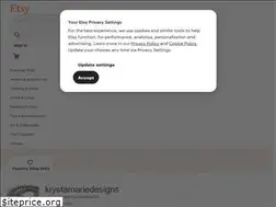 Sites similar to krystamariedesigns.etsy.com