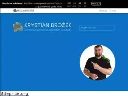Sites similar to krystianbrozek.pl