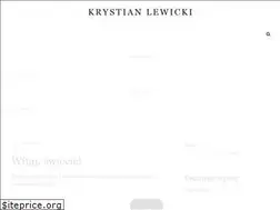 Sites similar to krystianlewicki.pl