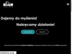 Sites similar to krytyka-architektury.info