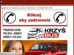 Sites similar to krzys-bus.pl