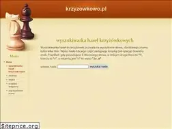 Sites similar to krzyzowkowo.pl