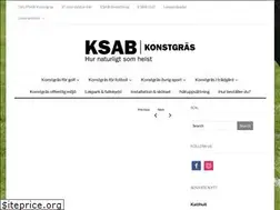 Sites similar to ksabkonstgras.se