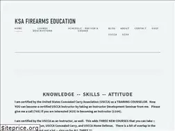 Sites similar to ksafirearmseducation.com